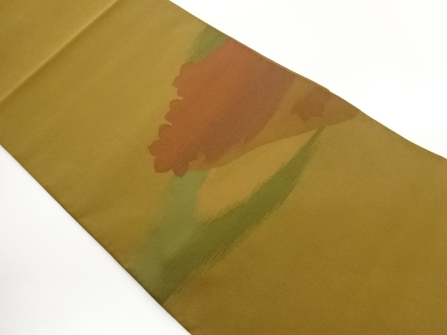 JAPANESE KIMONO / SPELL “ABSTRACT PATTERN WOVEN NAGOYA OBI”